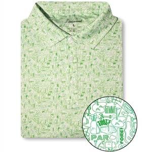 NEW BLUECREST gimme performance polo in green